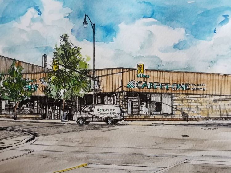 Vernes Storefront rendering 